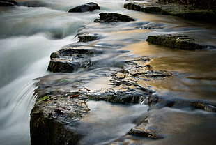 landscape photography of waterfalls during daytime, geneva, allondon HD wallpaper