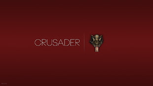 Crusader logo, Diablo III, classes, video game characters, crest HD wallpaper