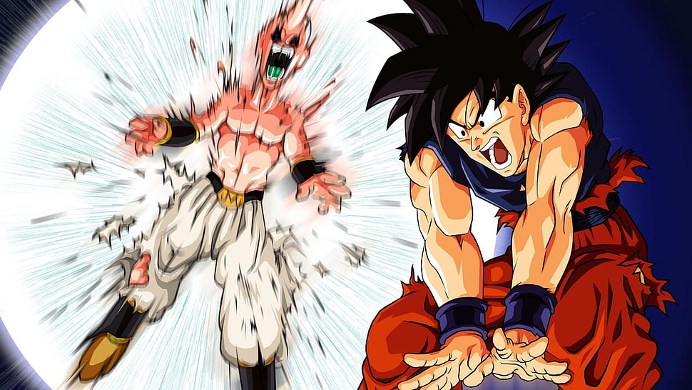 Goku illustration, Dragon Ball Z HD wallpaper