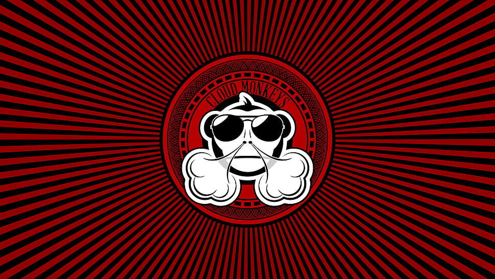 Cloud Monkeys logo, cloud monkeys, vape, Facebook HD wallpaper