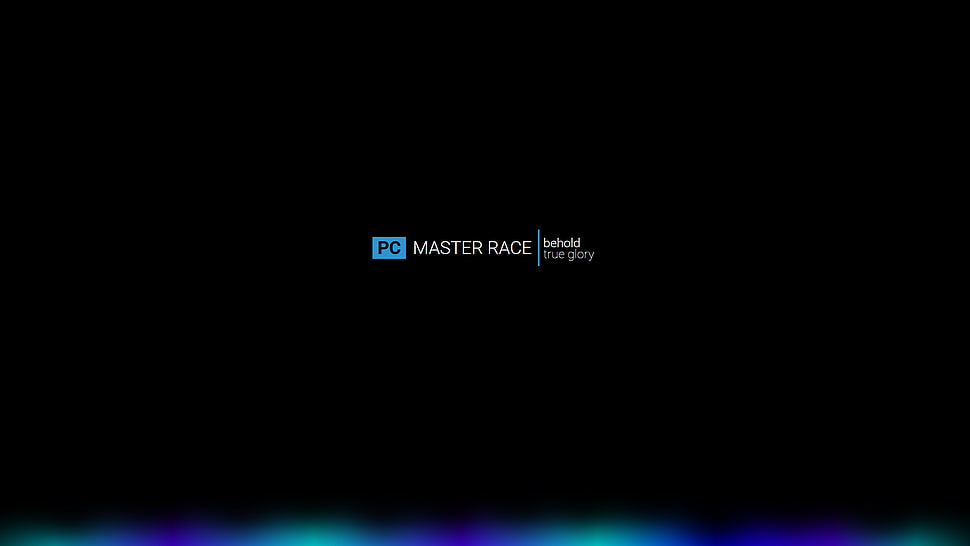 PC Master Race, PC Master  Race, dark HD wallpaper