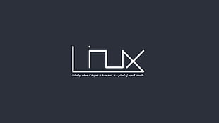 Linux logo, Linux, operating systems