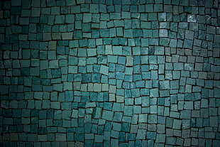 green bricks HD wallpaper