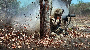 game application wallpaper, USA, military, USMC, soldier