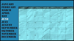 calendar organizer, calendar, paper, April, 2015