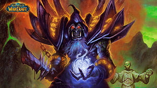World of Warcraft graphic wallpaper, Blizzard Entertainment, Warcraft,  World of Warcraft, Gul'dan