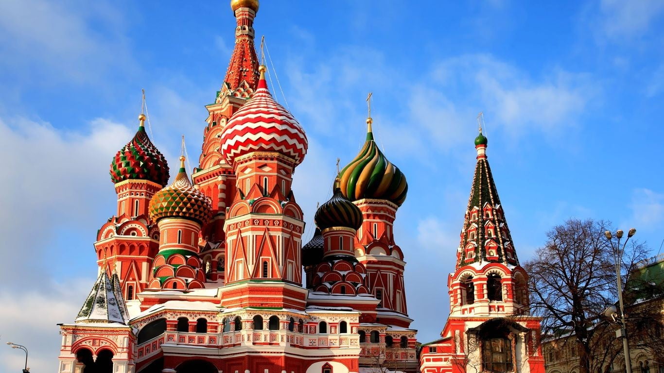 photo of brown mosque, Russia, Moscow, Europe, Saint Basil's Cathedral