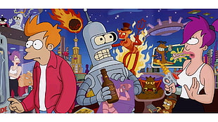 Futurama wallpaper, Futurama HD wallpaper