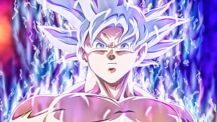 Son Goku from Dragonball, Dragon Ball Super, Son Goku, Mastered ultra instinct, ultra instict  HD wallpaper