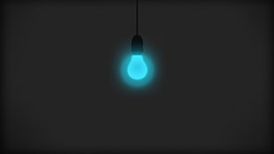 incandescent light bulb, minimalism, lights HD wallpaper