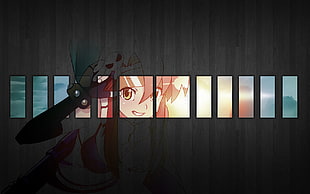 female anime character illustration, Tengen Toppa Gurren Lagann, Littner Yoko HD wallpaper