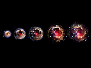 V838 Monocerotis, space, progression, stars HD wallpaper