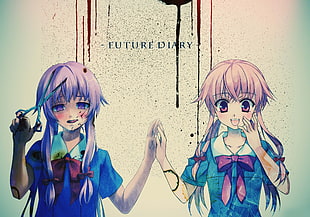 Future Diary poster HD wallpaper