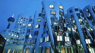 photo of a high-rise building HD wallpaper