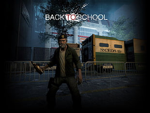 Left 4 Dead back to school, Left 4 Dead 2, Back To School, Game Mod, Steam (software) HD wallpaper