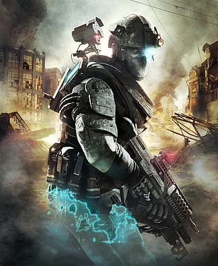 Call of Duty game cover, video games, Ghost Recon, Tom Clancy's Ghost Recon, Tom Clancy's Ghost Recon: Future Soldier