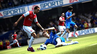 soccer game application, FIFA, Arsenal London, Chelsea FC