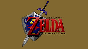 The Legend of Zelda digital wallpaper, The Legend of Zelda: Ocarina of Time, The Legend of Zelda, video games, retro games