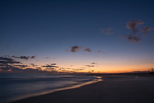 sunset  on beach