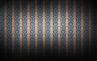 green and brown textile