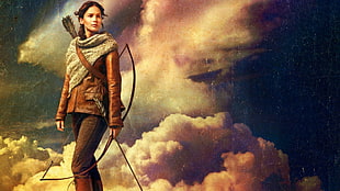 Hunger Games Katniss Everdeen, The Hunger Games, movies, Jennifer Lawrence