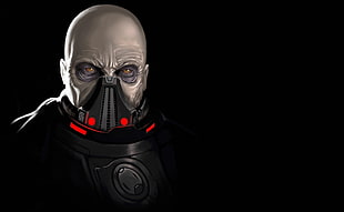 man wearing black suit illustration, Star Wars, artwork, Darth Malgus, SWTOR