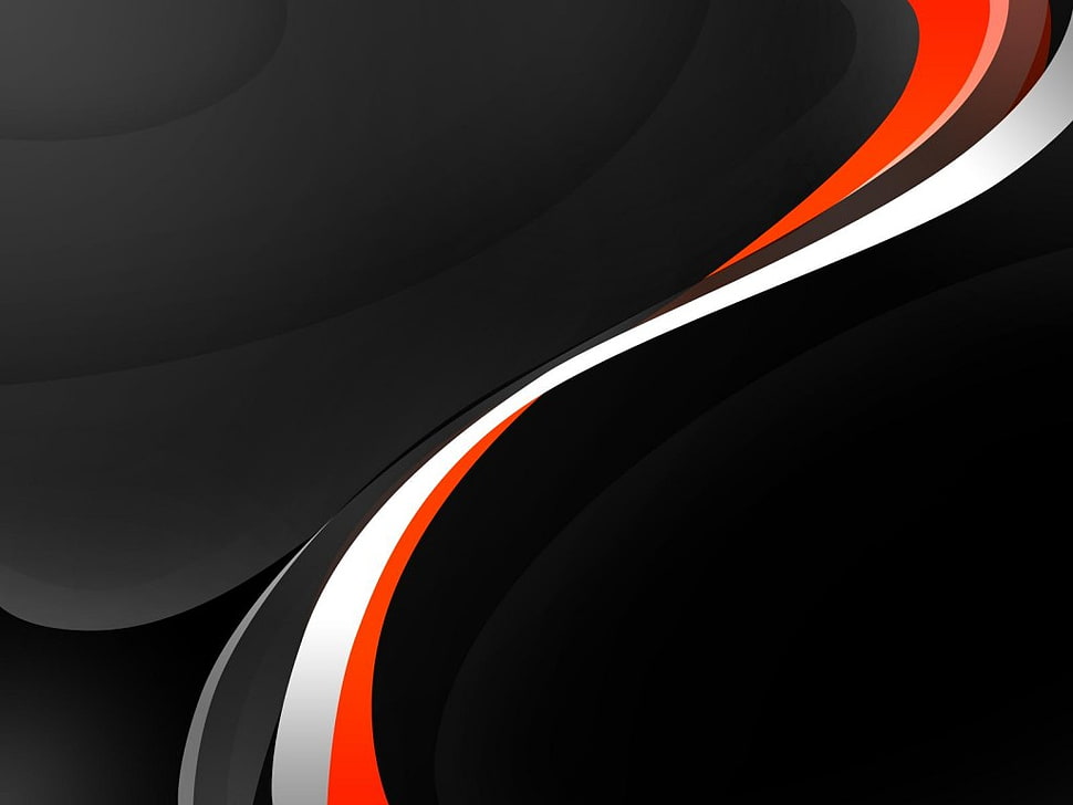 black and white textile HD wallpaper