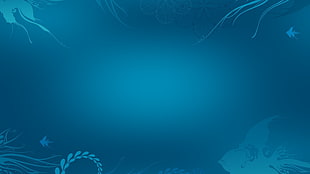 blue wallpaper, abstract, blue