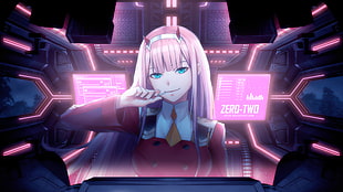 Zero-Two from Darling in the Franxx