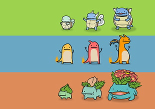 Pokemon characters, Pokémon, Squirtle