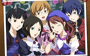 female anime characters, Persona series