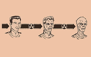 three man illustrations