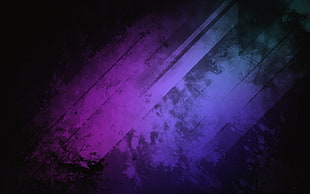 digital wallpaper illustration of purple and blue colors