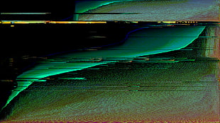 glitch art HD wallpaper