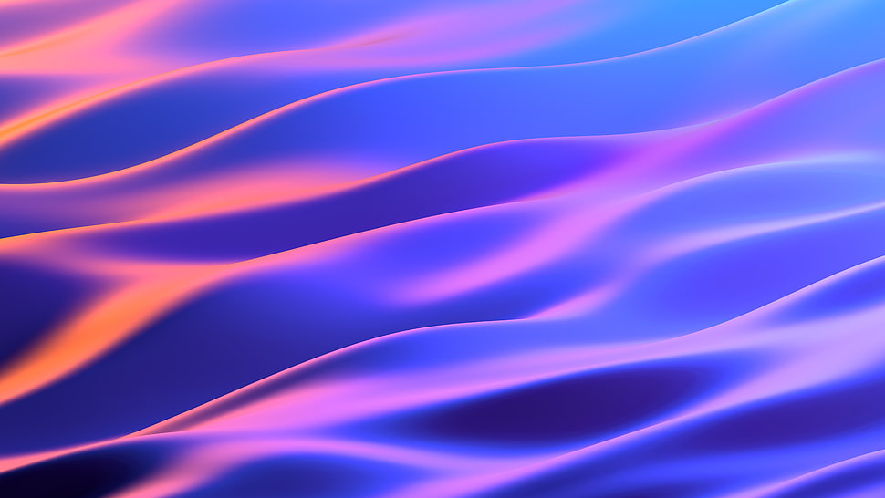 blue satin textile HD wallpaper