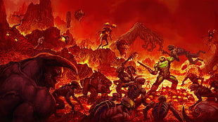 Doom game HD wallpaper