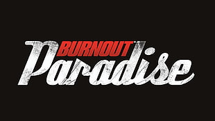 Burnout Paradise logo HD wallpaper
