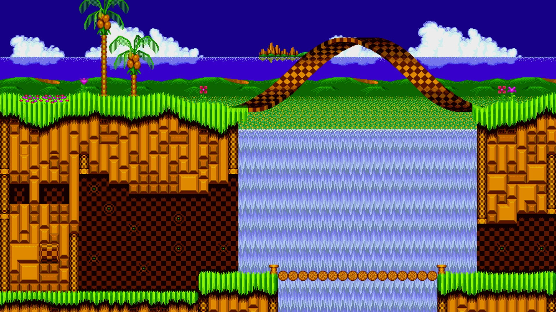 green hill zone background sprites - Google Search  Sonic birthday  parties, Sonic and shadow, I love games