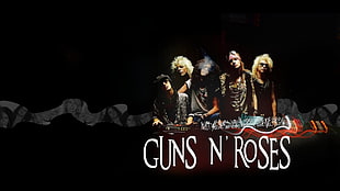 Guns N' Roses poster, Guns N' Roses, music HD wallpaper