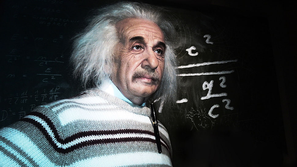 Albert Einstein HD wallpaper