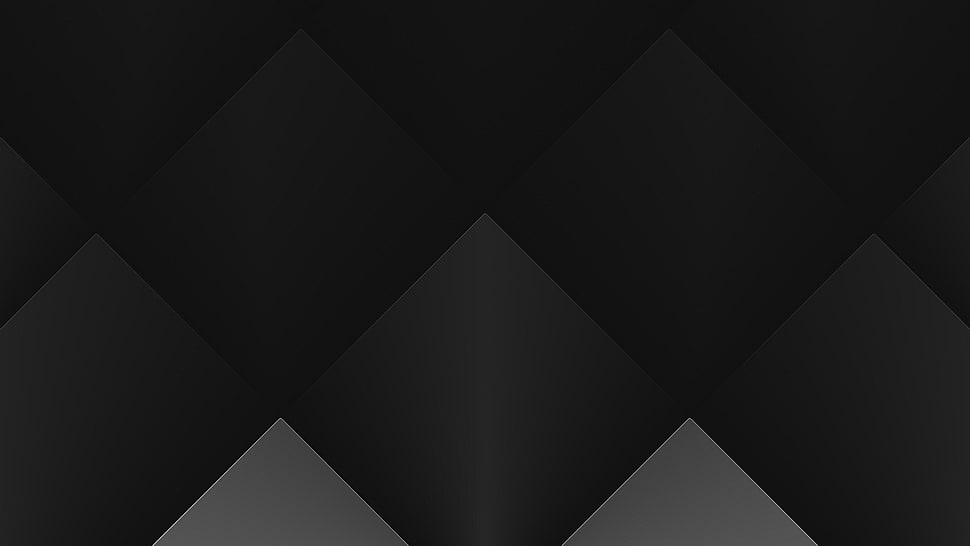 gray prism illustration, square, shapes, black, dark HD wallpaper