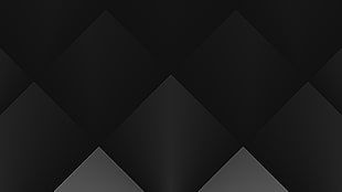 gray prism illustration, square, shapes, black, dark
