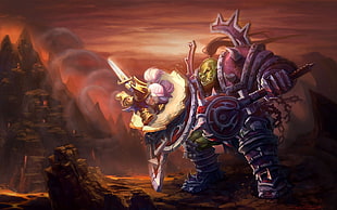 orch Warcraft graphic wallpaper