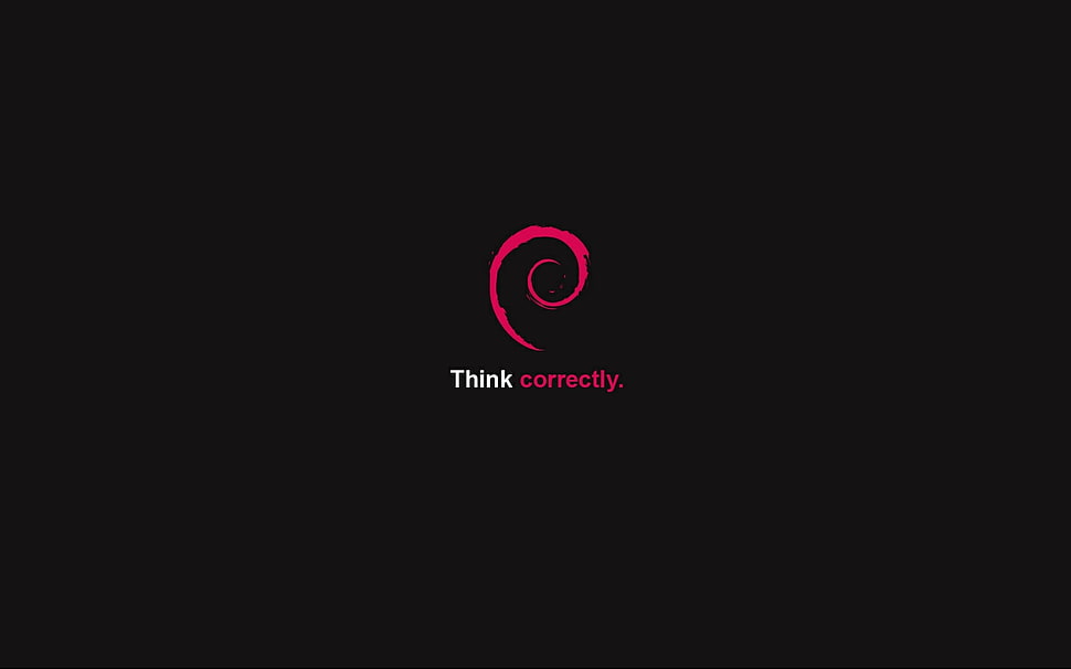 Think Correctly screenshot HD wallpaper