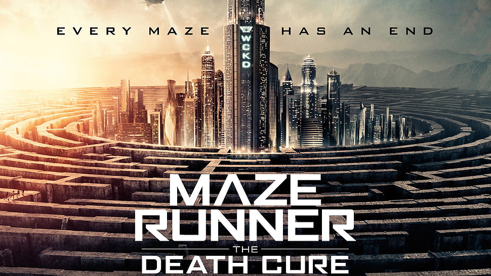 Maze Runner the Death Cure movie poster HD wallpaper