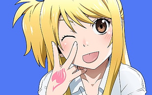 Fairy Tail Lucy Heartfelia, anime, Fairy Tail, Heartfilia Lucy 