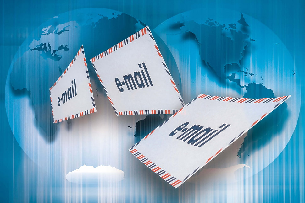 E-mail illustration HD wallpaper