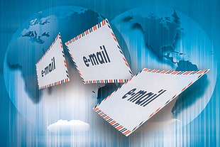 E-mail illustration HD wallpaper
