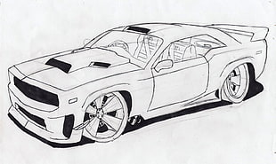 sports car sketch