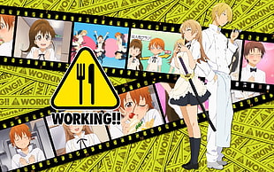 Working anime show